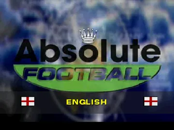 Absolute Football (FR) screen shot title